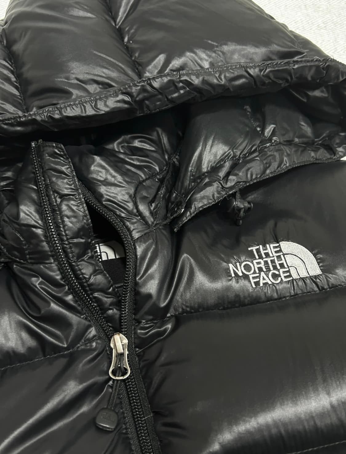 노스페이스 700 구스다운 패딩 여성 90 블랙 상품이미지7