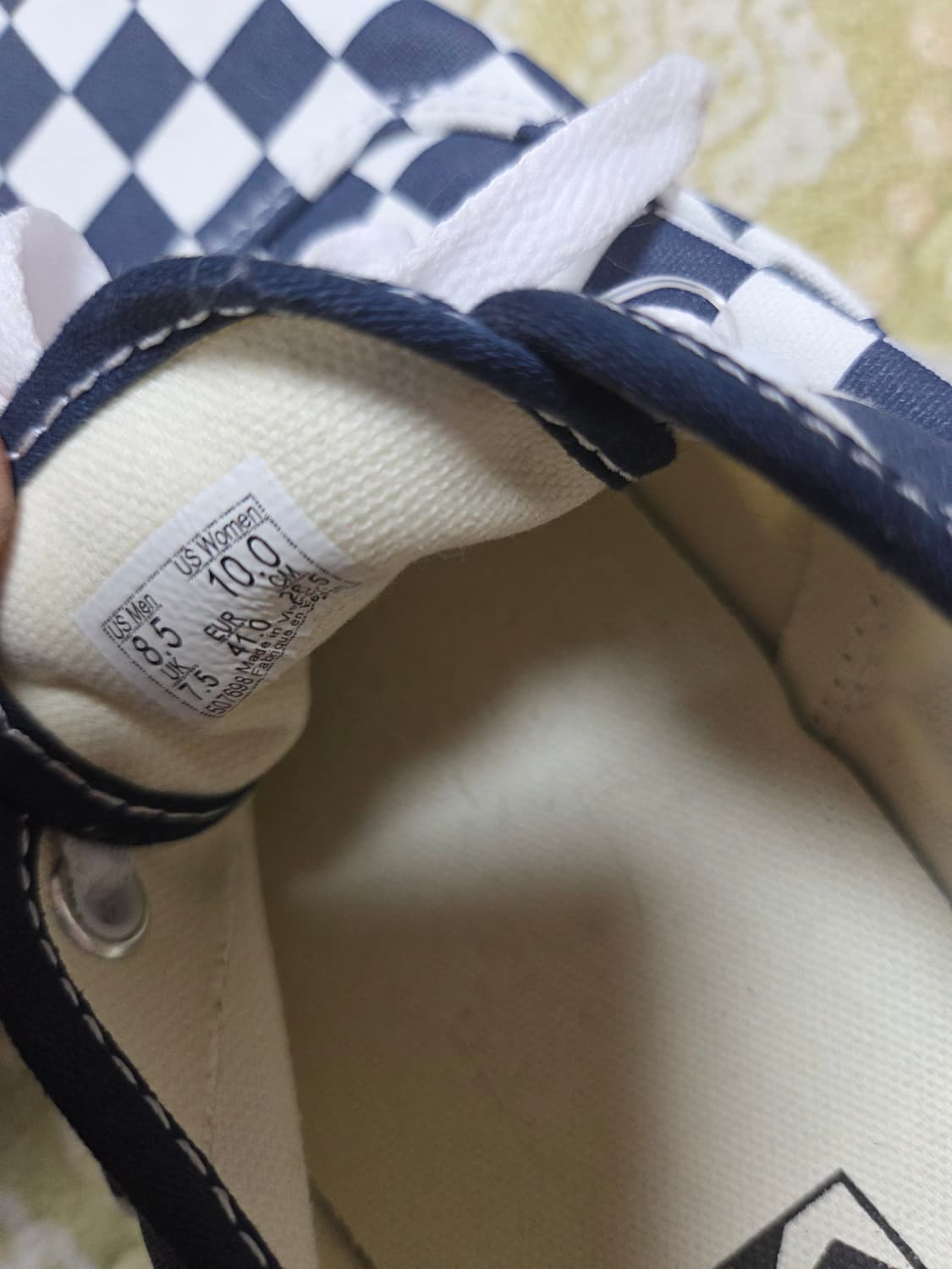 반스 어센틱 체커보드 265 상품이미지7