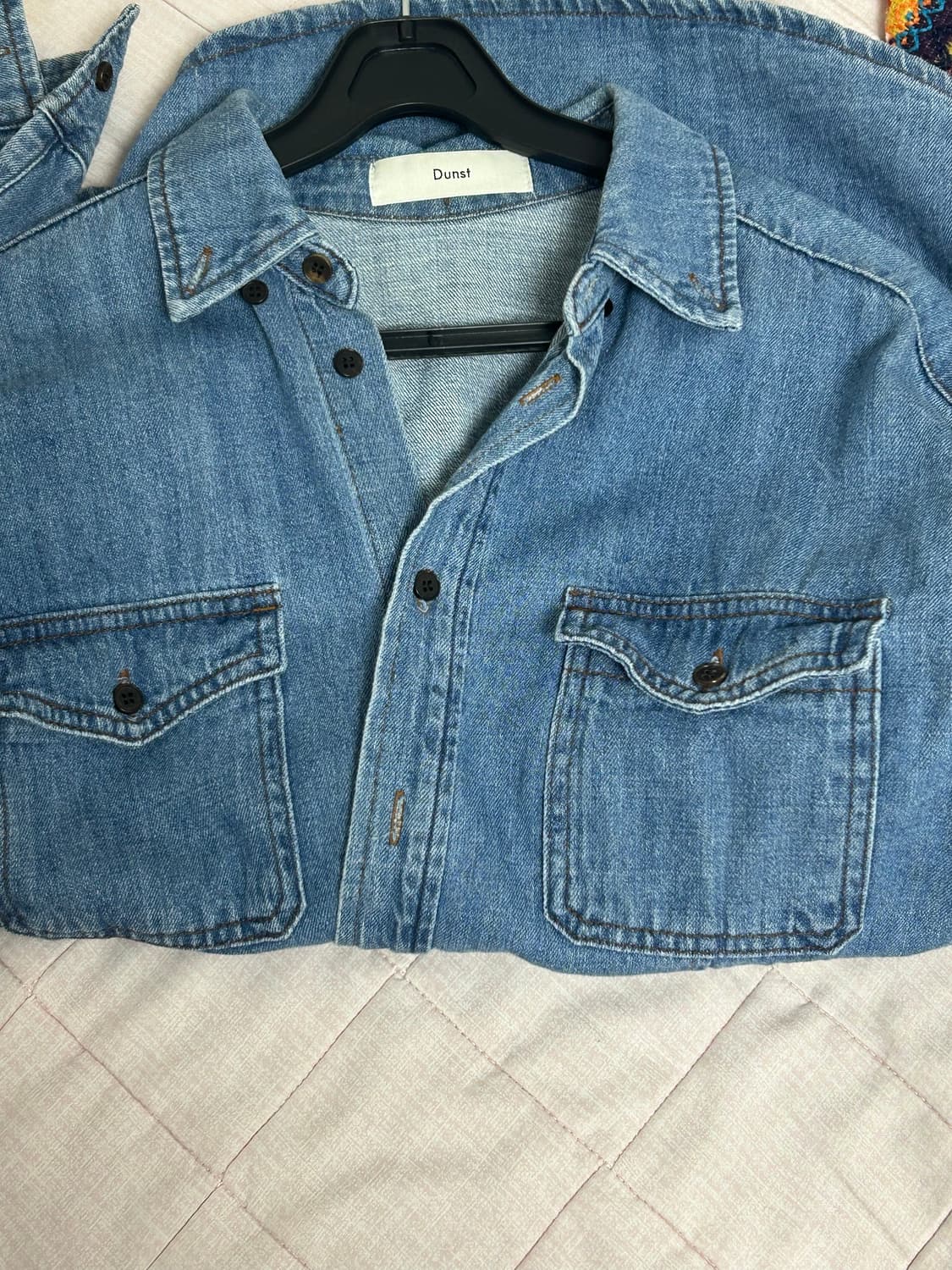 던스트 데님셔츠 xs 상품이미지2