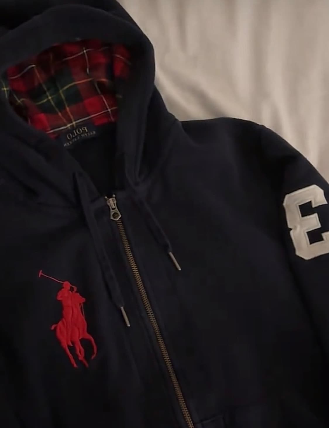 빅포니 체크 후드집업 구해요 상품이미지1