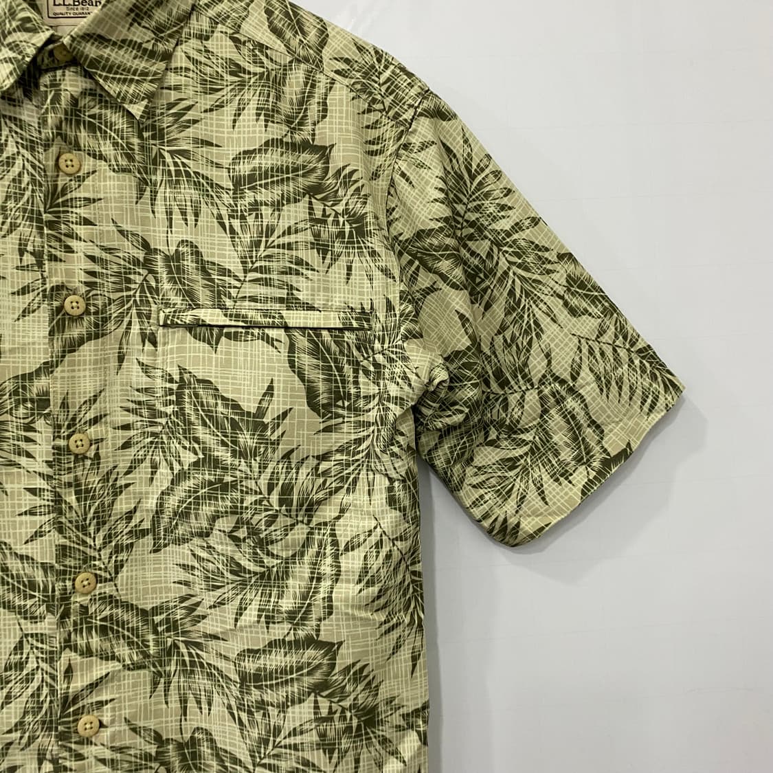 LL BEAN 하와이안 반팔셔츠(S) 상품이미지2