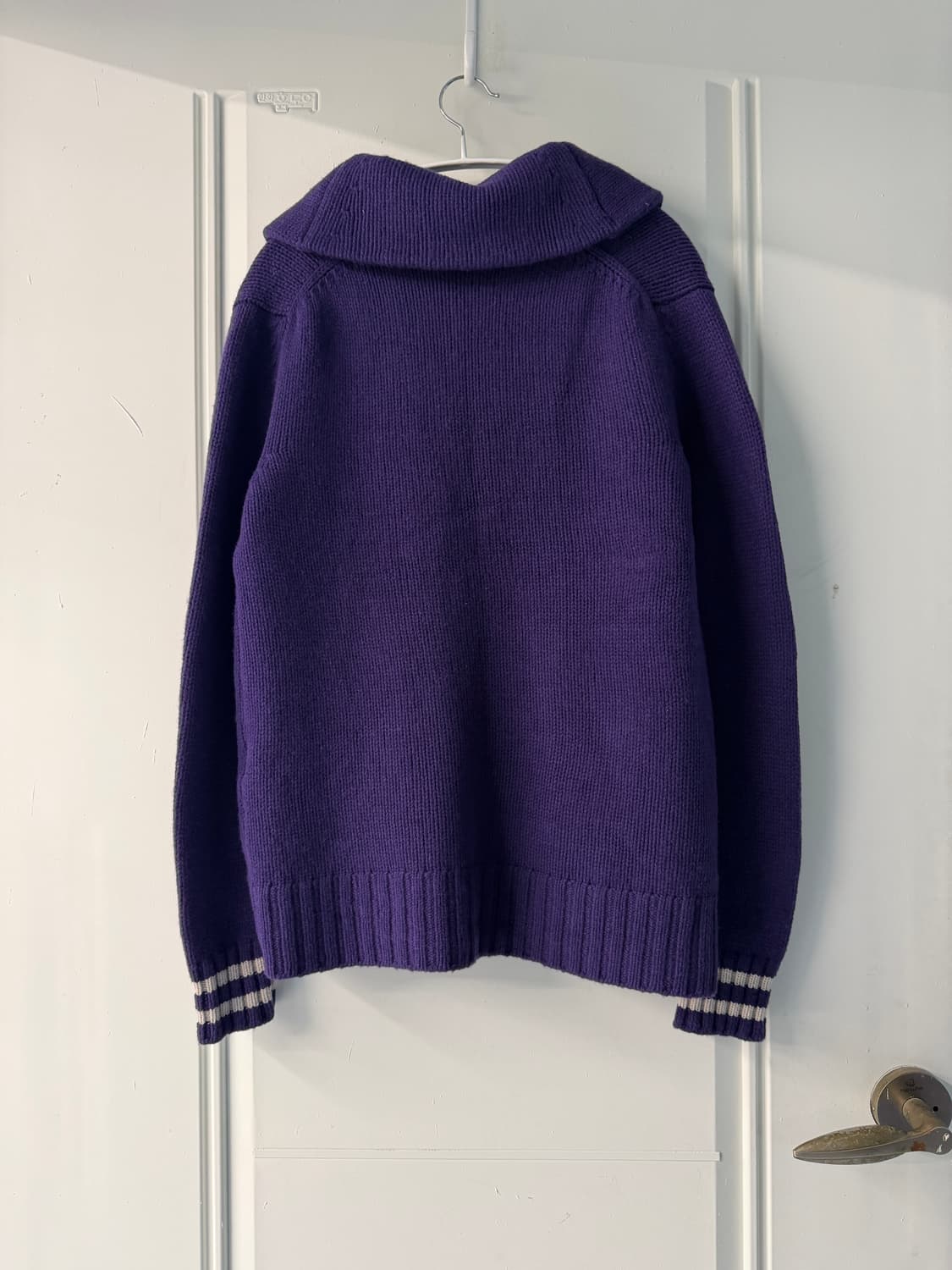 일본빈티지 라코스테 클래식 숄카라 스웨터 상품이미지8