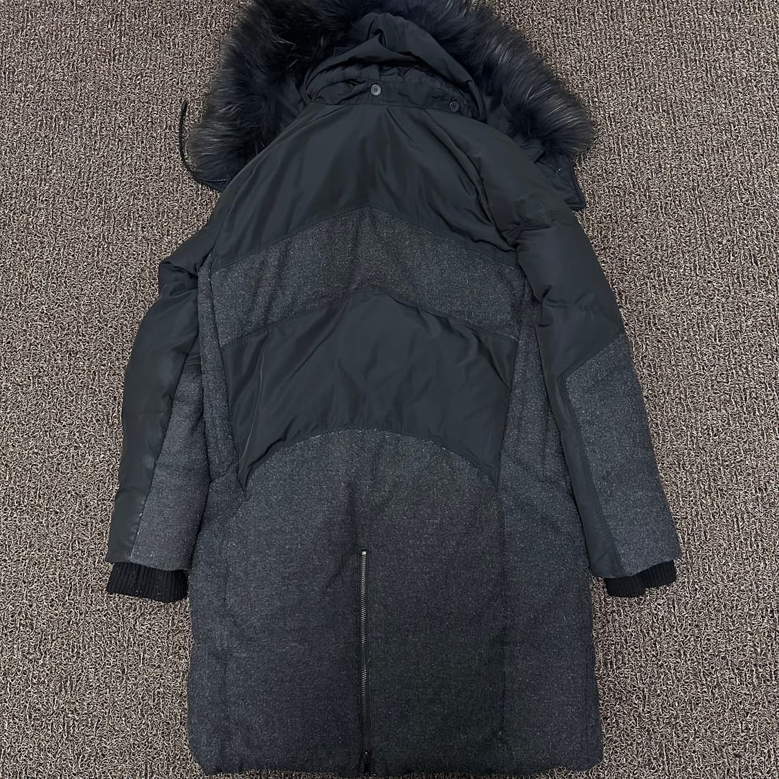 SYSTEM 시스템 여성 다운 패딩 블랙 신장 160사이즈 상품이미지4