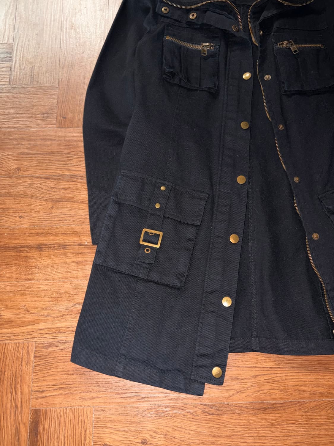 빈티지 디테일 투웨이 자켓 상품이미지6