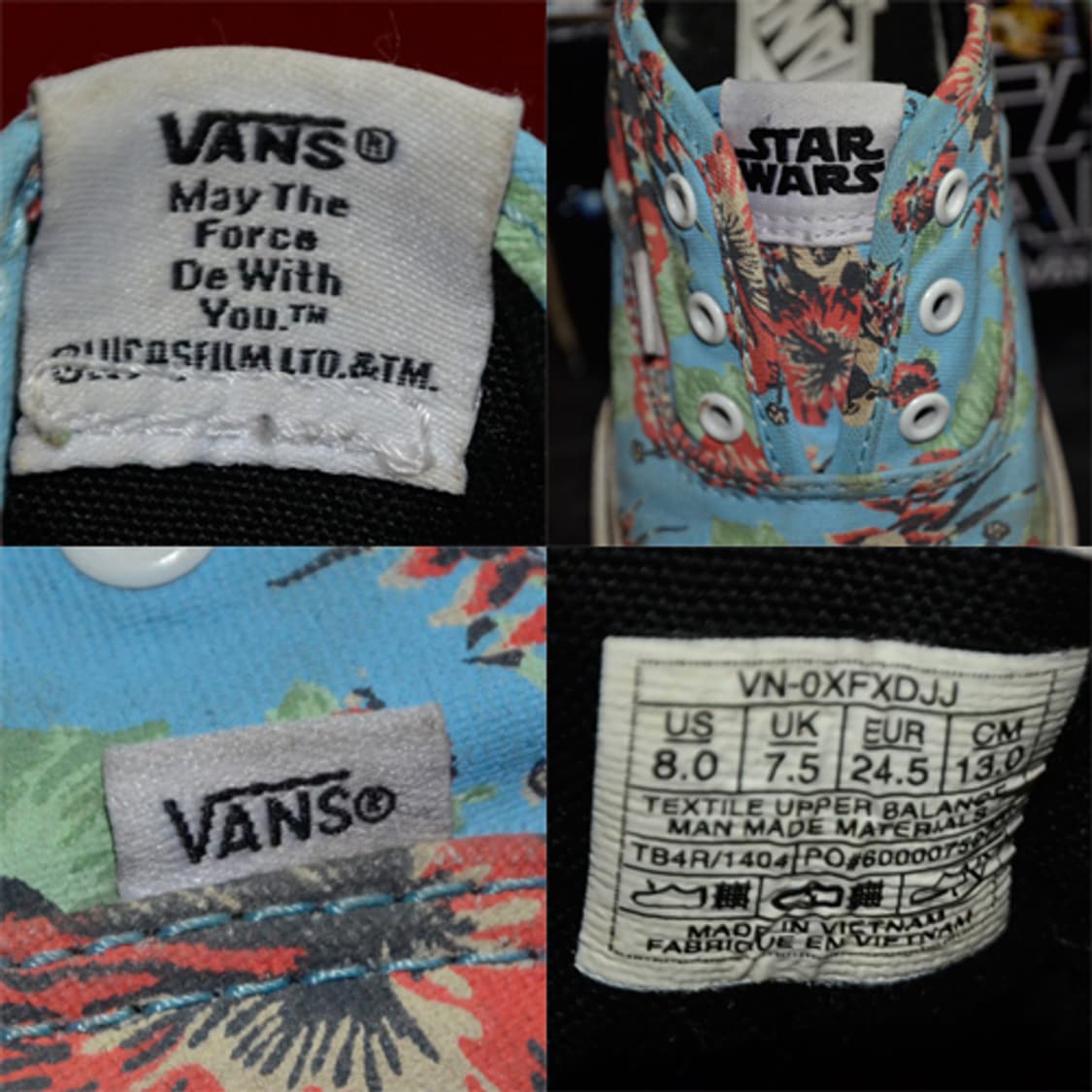 [KIDS]반스 X 스타워즈 요다 알로하(어센틱) 상품이미지3