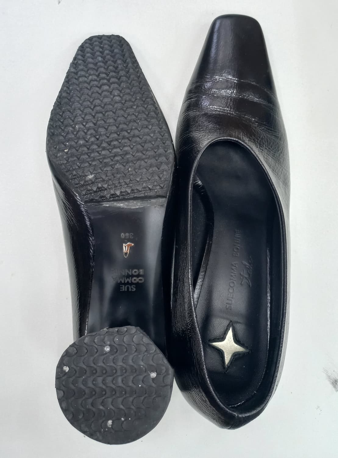 슈콤마보니 블랙 펌프스힐 230mm 상품이미지4