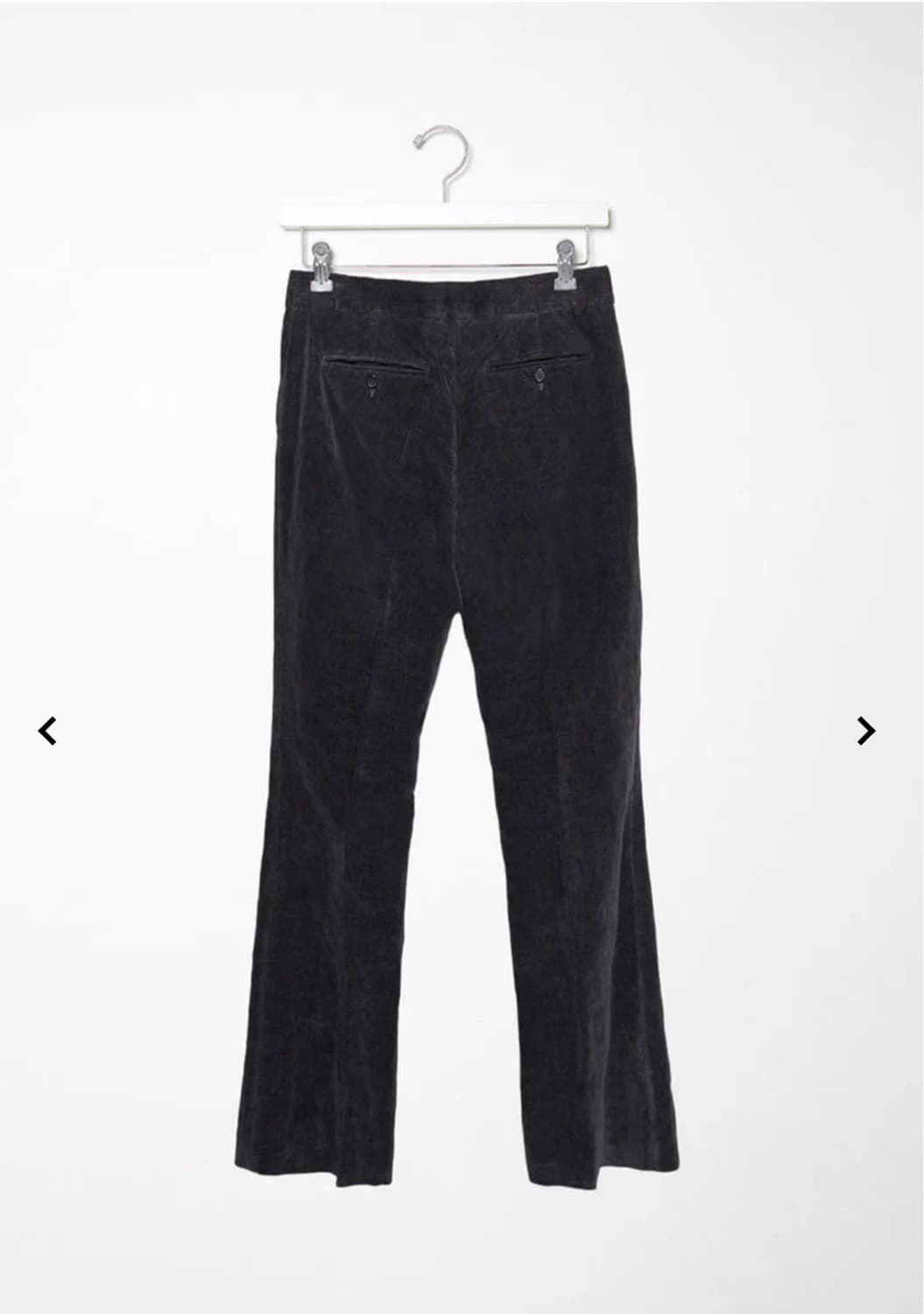 Yang Li 플레어 트라우저 벨벳 상품이미지3