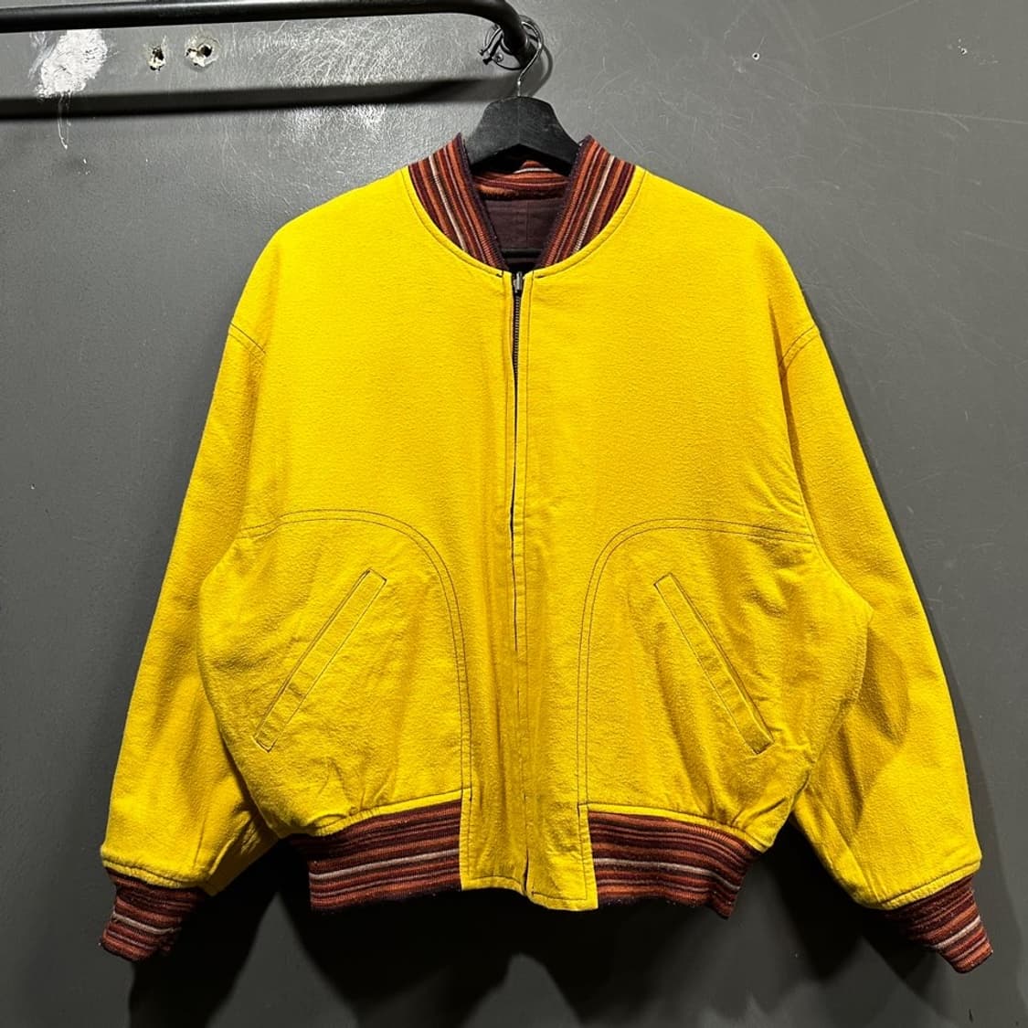 올드스쿨 리버시블 바시티자켓 상품이미지8