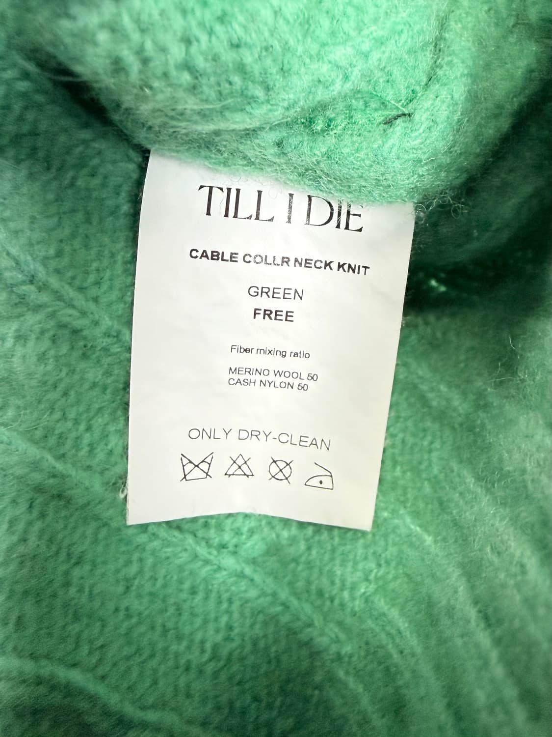 틸아이다이 케이블 카라니트 상품이미지8