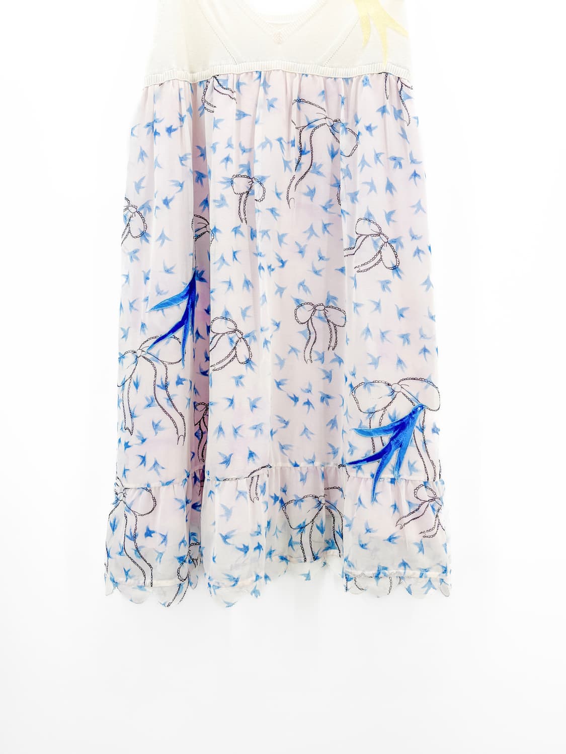 츠모리 치사토 슬리브리스 실크 원피스  상품이미지3