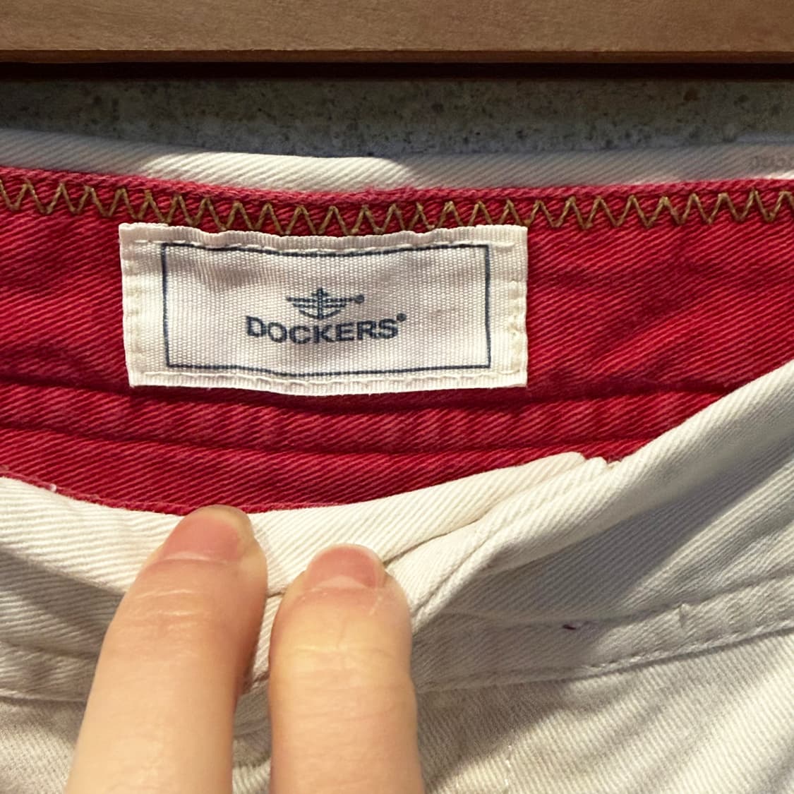 USA VINTAGE 클래식 카고 치노팬츠 헤비코튼 플랩포켓 디테일 상품이미지5