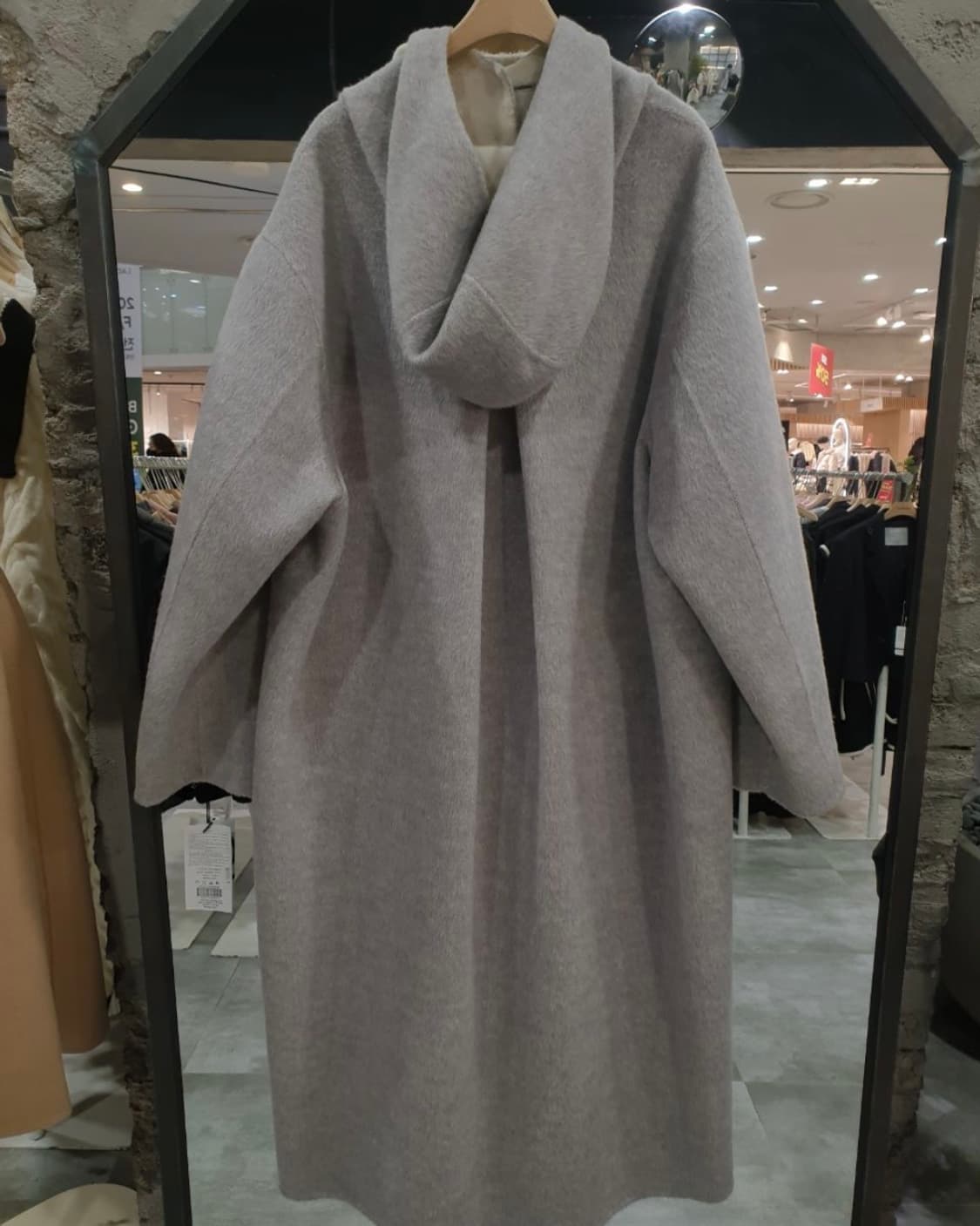 naning9 레스캇 핸드메이드 후드 코트 상품이미지2