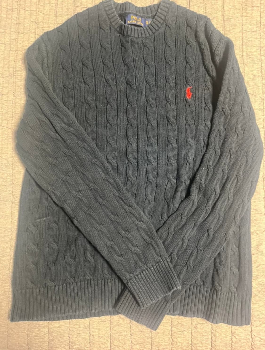 폴로 꽈배기 니트 상품이미지2