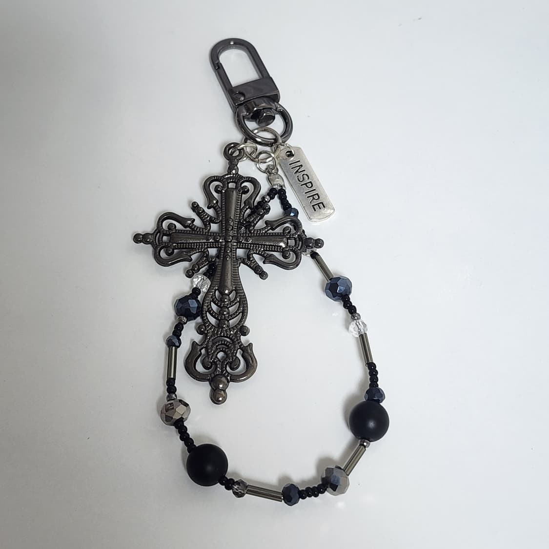 블랙 십자가 키링 상품이미지1