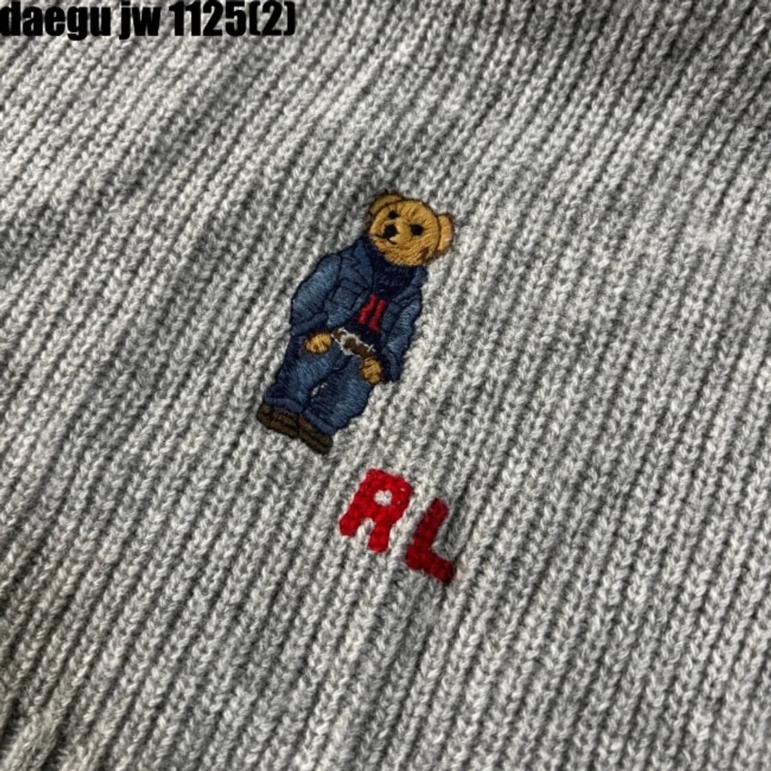 폴로 신형 폴로 베어 니트 머플러 상품이미지2