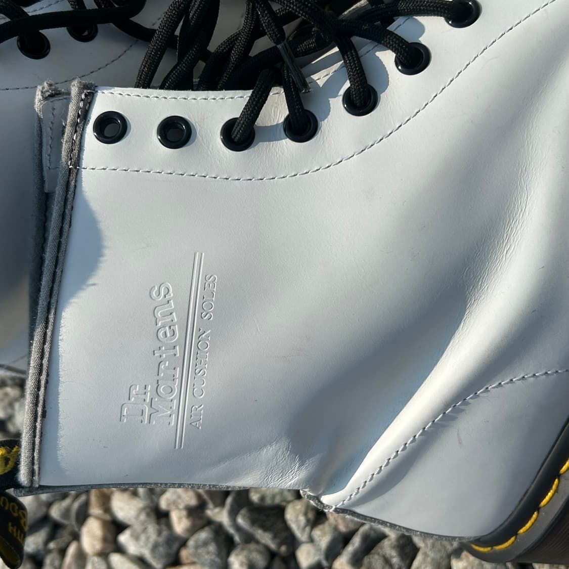 닥터마틴 1460 스무스 레더 레이스업 부츠 화이트 uk10 상품이미지2