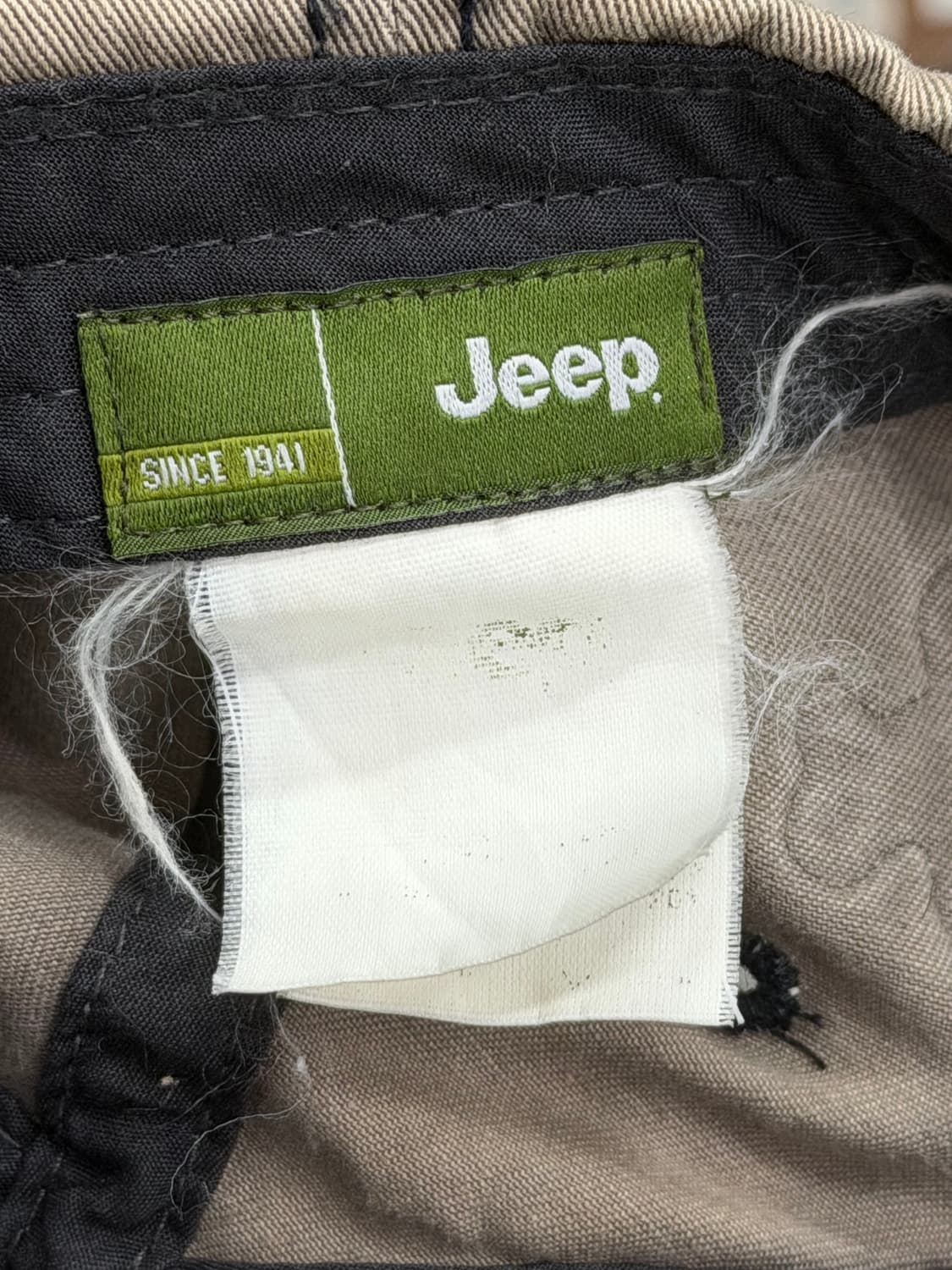 Jeep 데님 로고 볼캡 상품이미지4