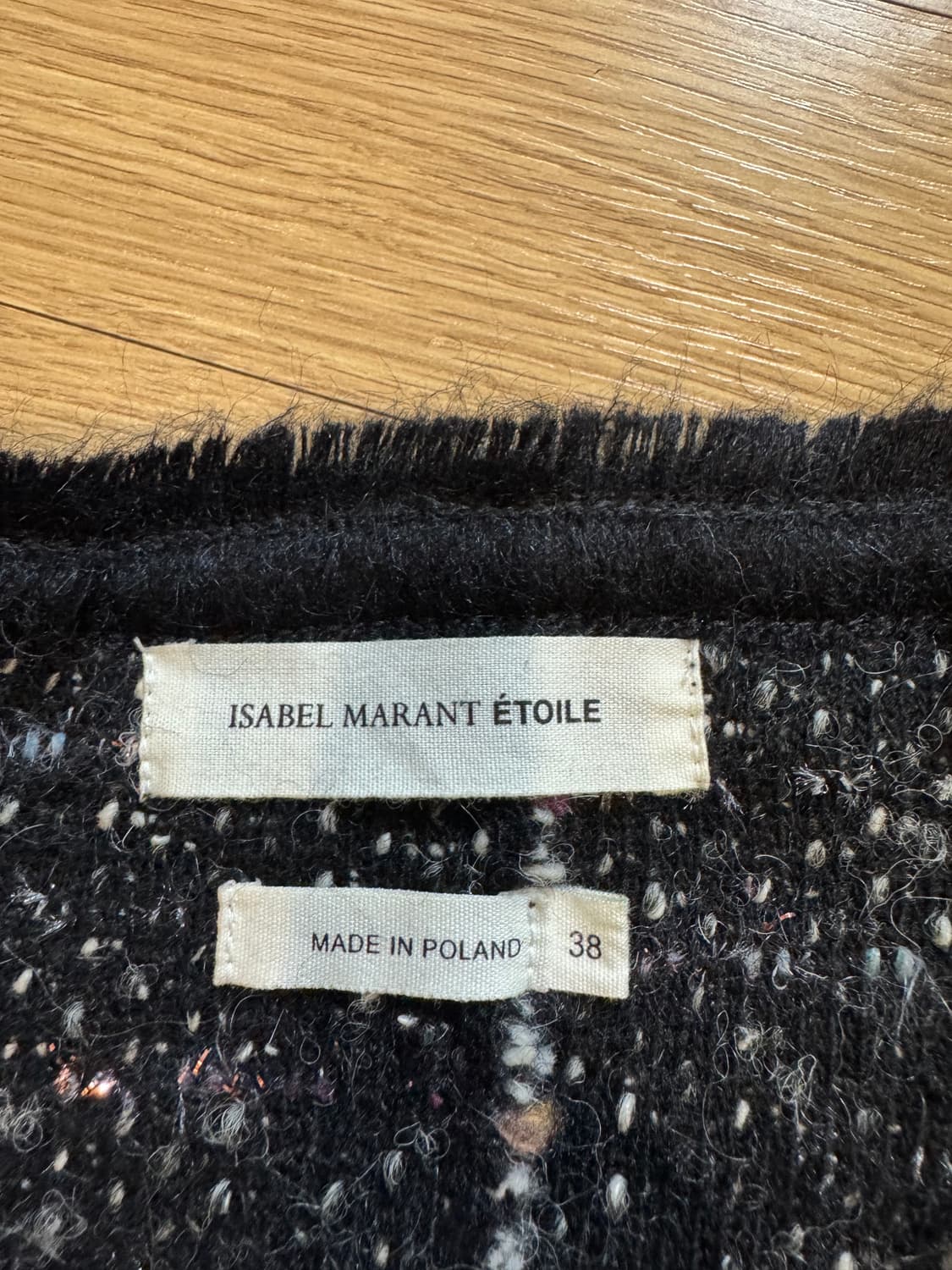 이자벨마랑 에뚜왈 부클 트위드 집업자켓 상품이미지8