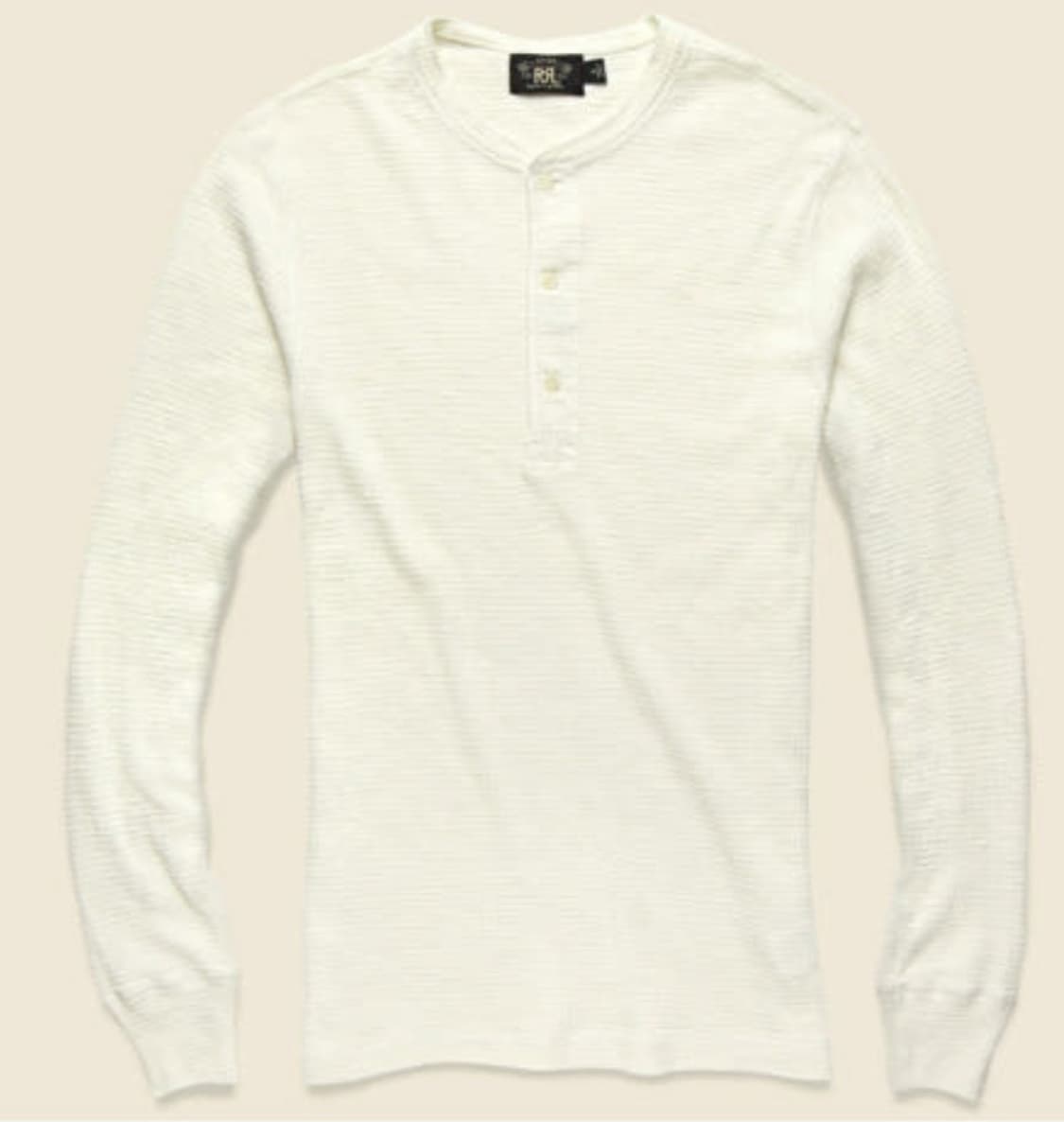 RRL 와플 헨리 셔츠(M) 상품이미지3