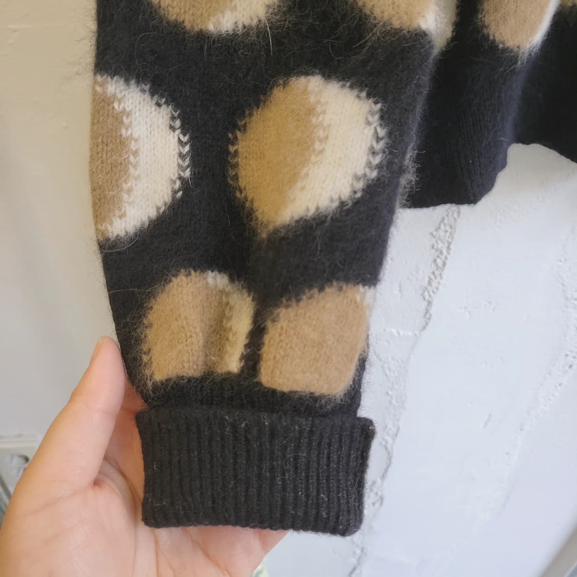 Chamois 앙고라울 도트 니트 상품이미지4