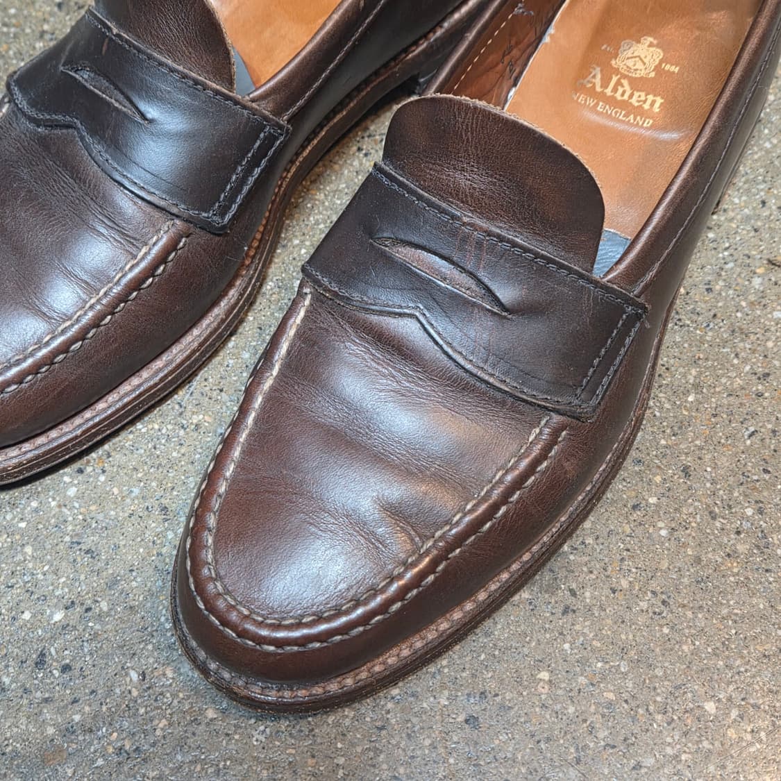 Alden 알든 17831F 크롬악셀 레더 페니 로퍼 (8 1/2) 상품이미지4