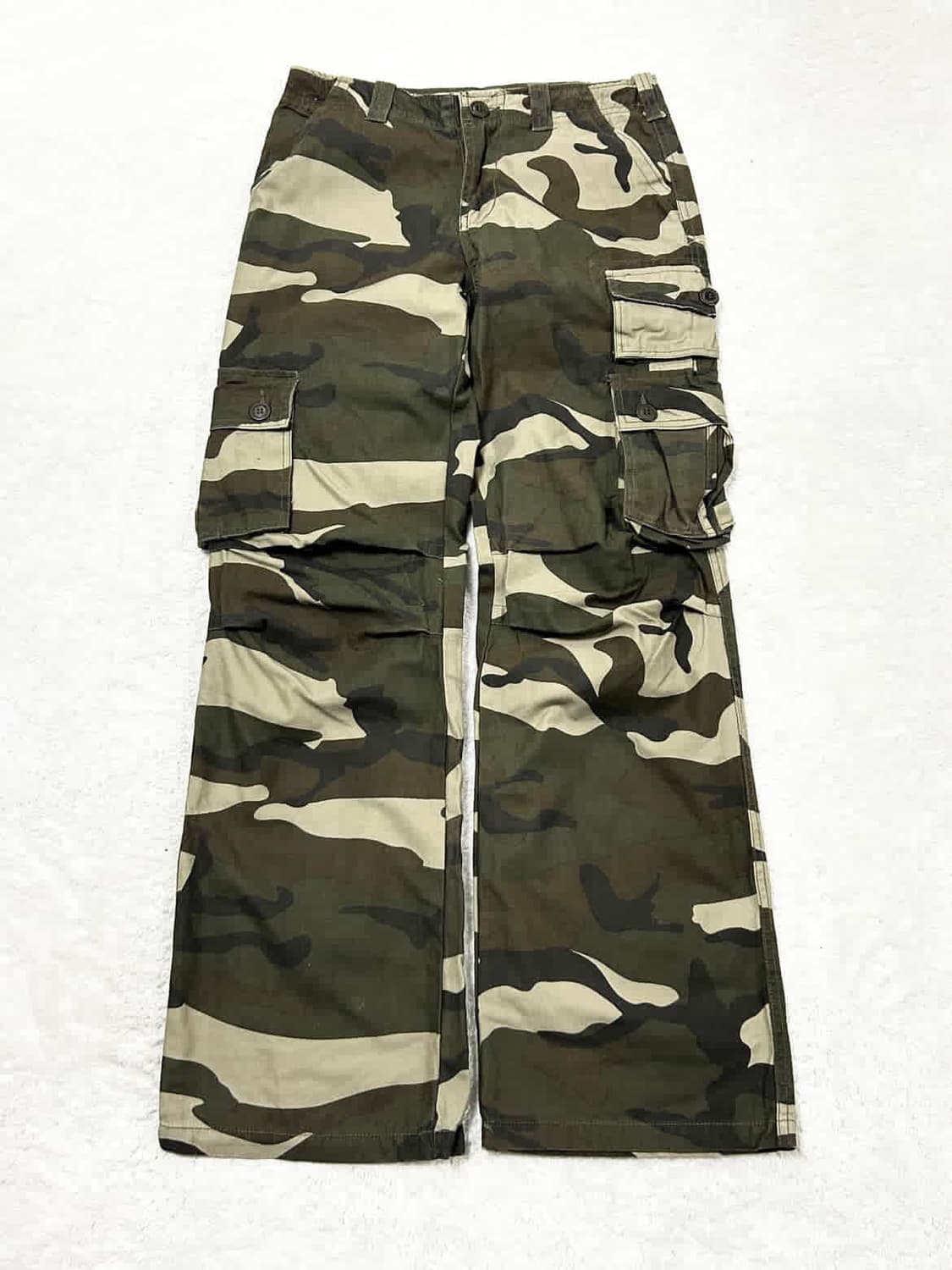 빈티지 카모플라쥬 카고팬츠 상품이미지4