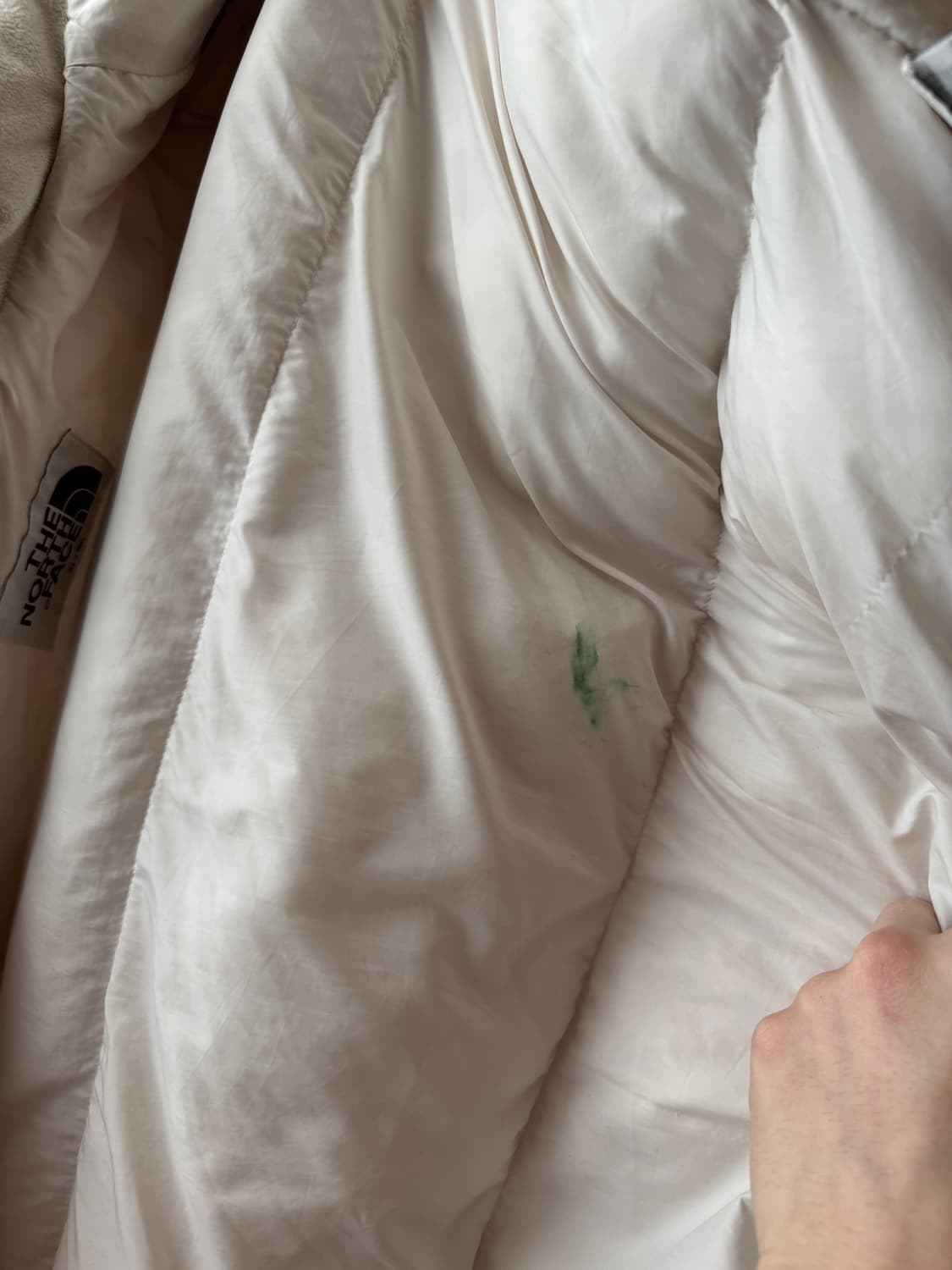 노스페이스 화이트 라벨 리버튼 온 볼 자켓 크림 상품이미지7