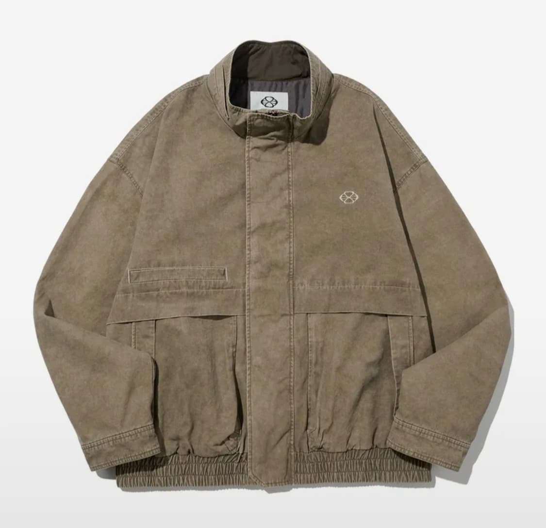 논타입 자켓: VTG HIGH BLOUSON (WASHED BEIGE) 상품이미지1