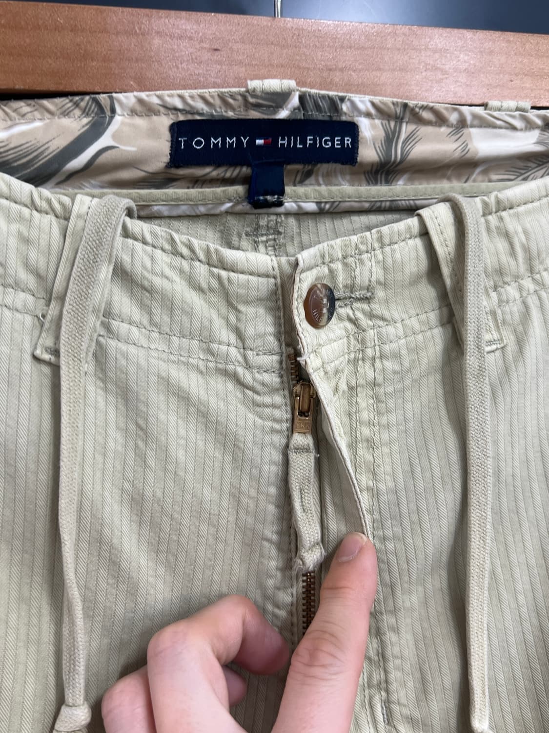 Tommy Hilfiger 타미힐피거 빈티지 밀리터리 스타일 카고 팬츠 상품이미지5