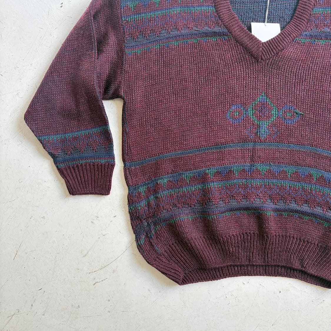 90s Peter Gribby 빈티지 스웨터 니트 M 상품이미지3