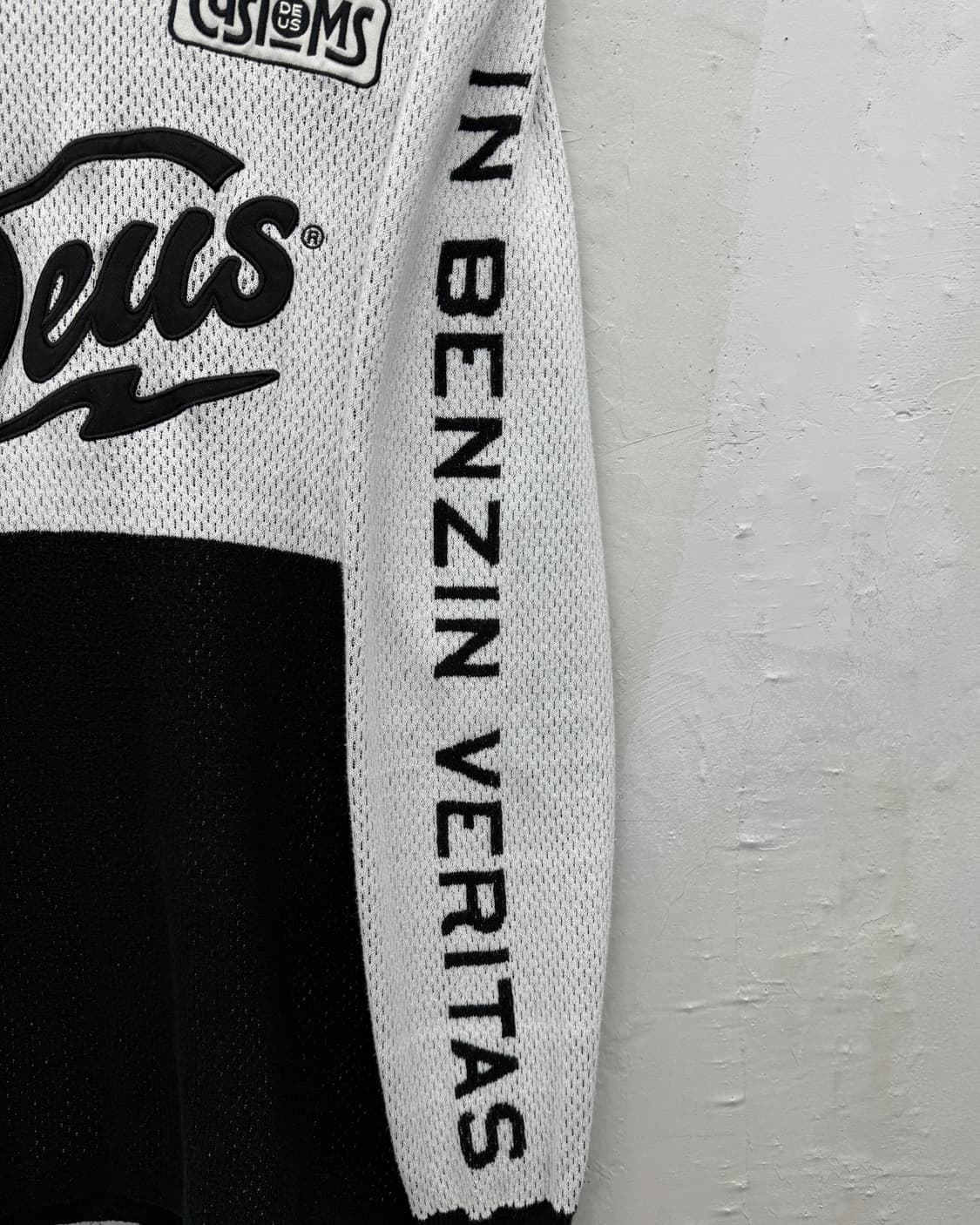 DEUS EX MACHINA 체커보드 레이싱 코튼 니트 상품이미지4