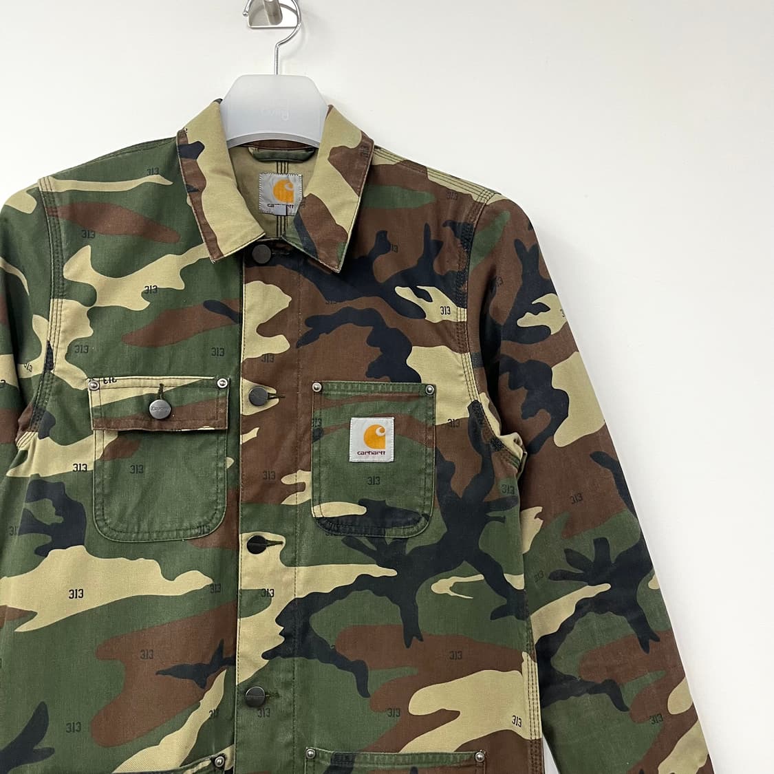칼하트 카모 미시건 초어 코트 워크 자켓 상품이미지4