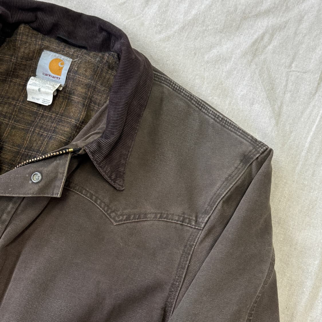 칼하트 90s 브라운 워크자켓 105~ 상품이미지2