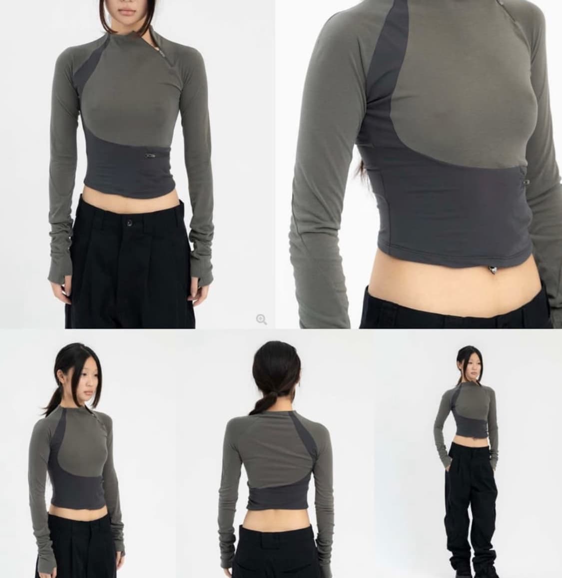 구합니다) 혜인서 롱 슬리브 카키 1사이즈 상품이미지1