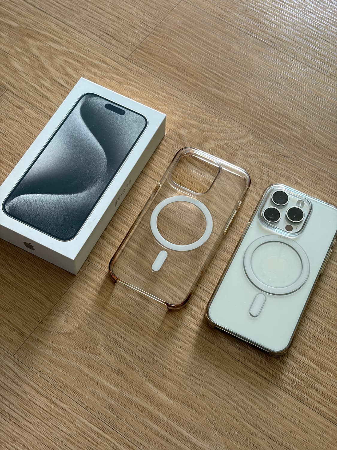아이폰 15프로 256 화이트 정상해지  상품이미지7