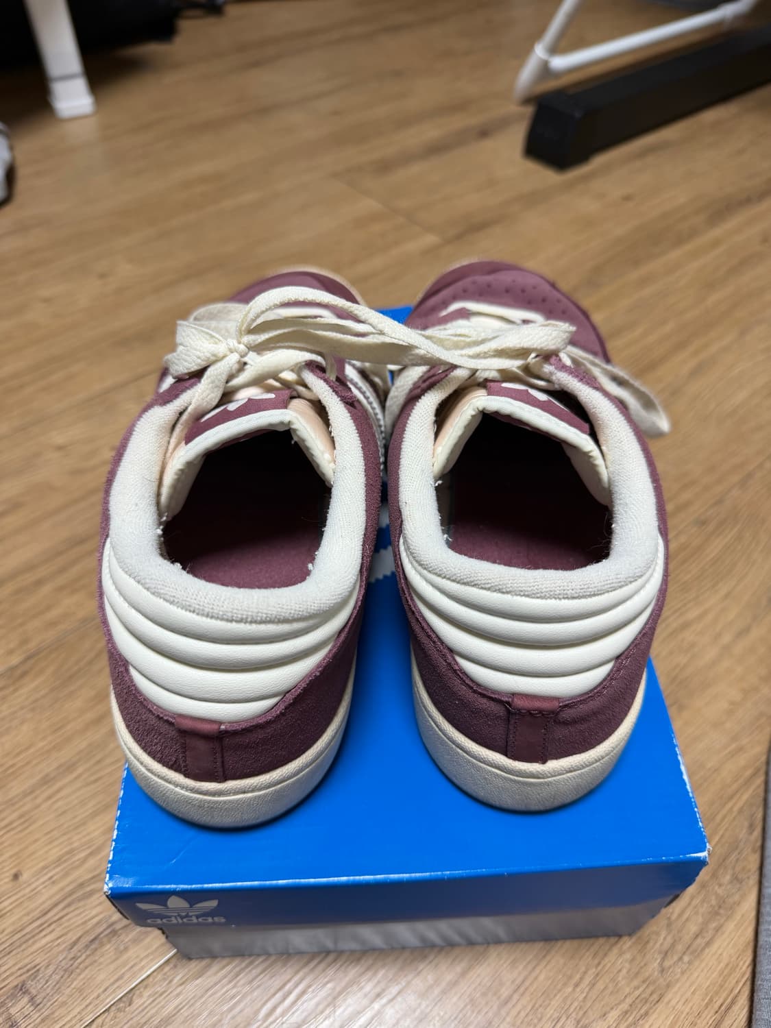 아디다스 센테니얼 85 다크핑크:화이트 270 상품이미지4