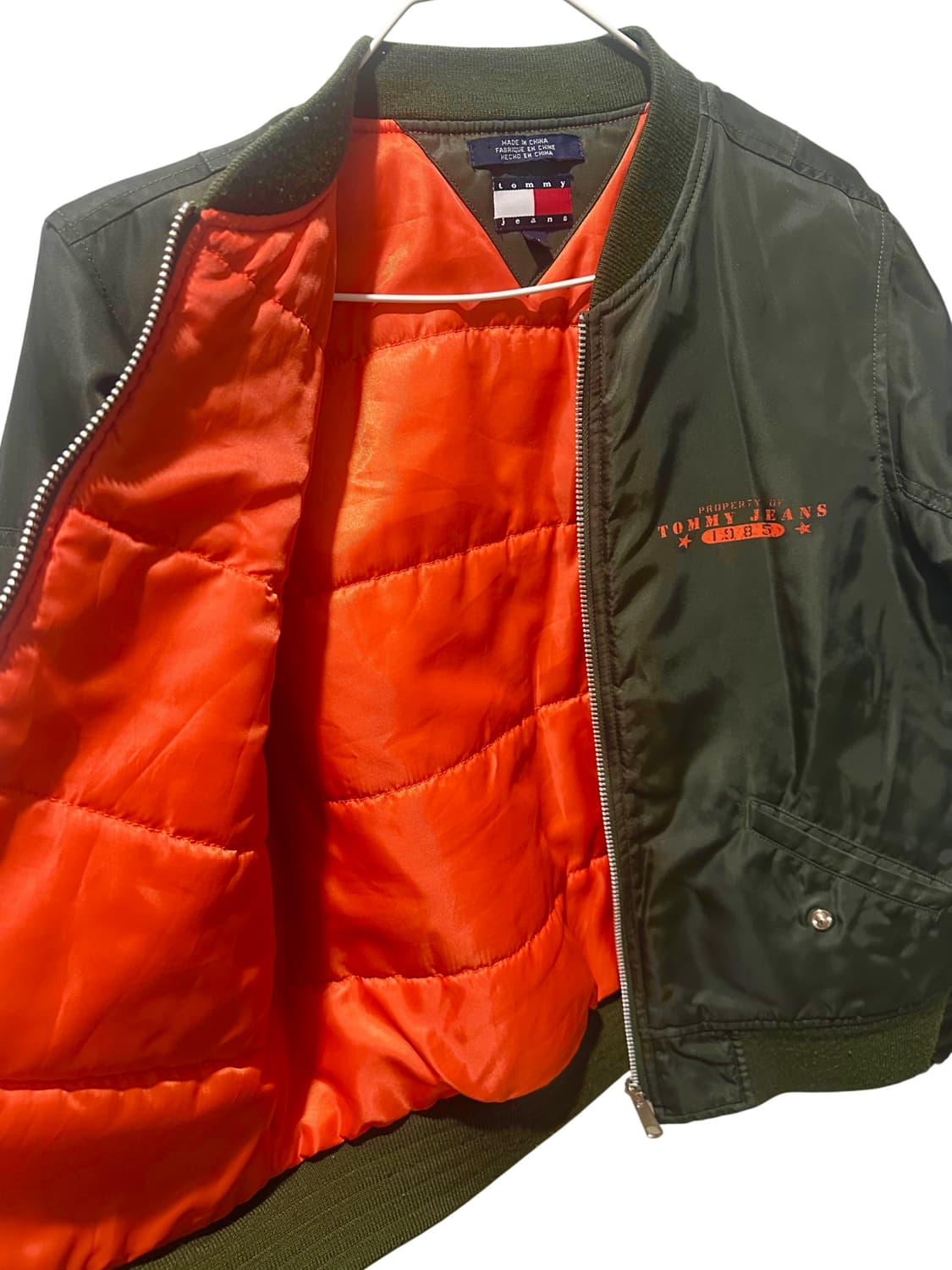 Tommy jeans 여성 항공점퍼 자켓 상품이미지2