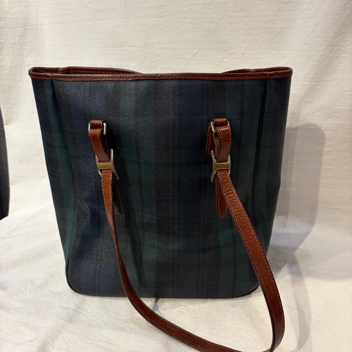 폴로 랄프로렌 타탄 체크 숄더백 가방 상품이미지1