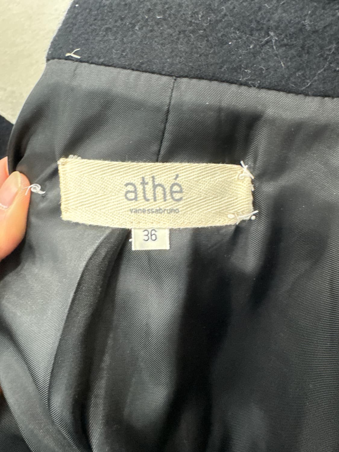 아떼 울 싱글코트 36 상품이미지4