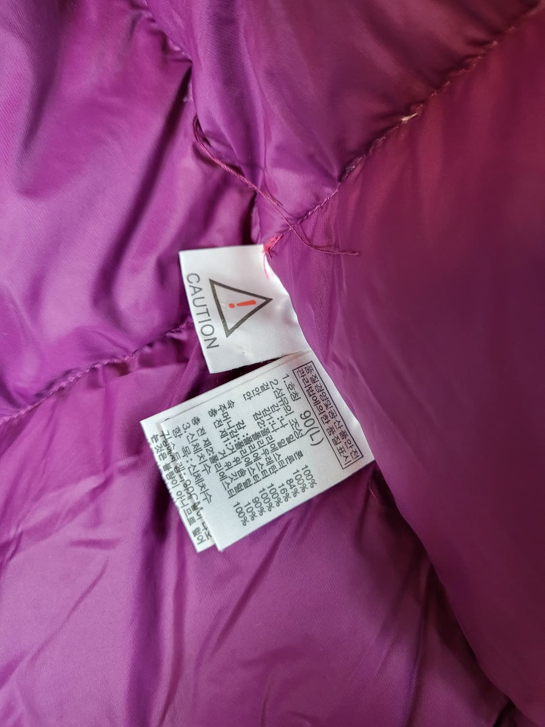 노스페이스 여성 하이벤트 구스800 후드패딩 90-95 S 상품이미지10