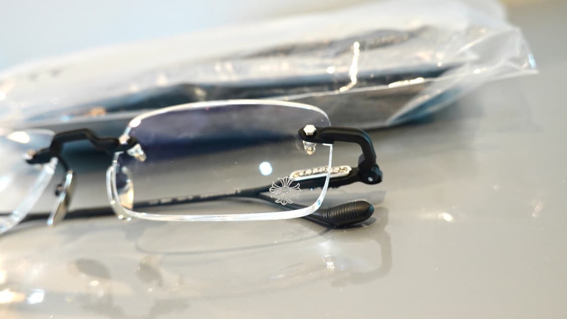 크롬하츠 소퍼스2 맷블랙/샤이닝 실버 안경 상품이미지2