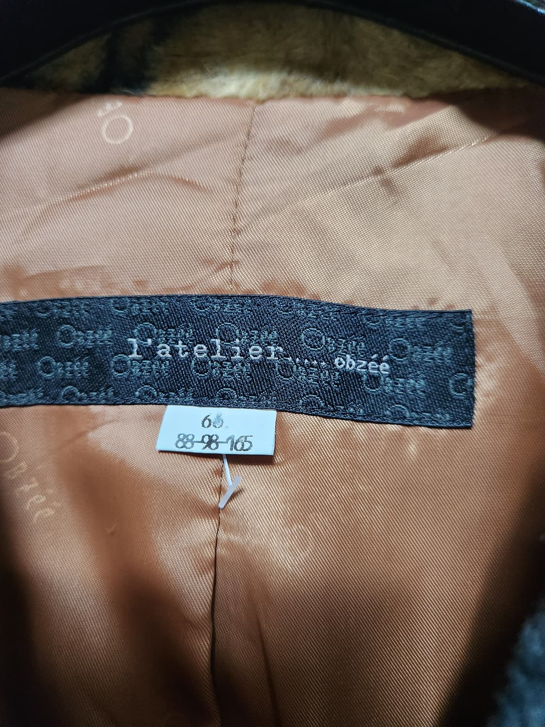 오브제 롱 코트 텍스처 패턴 상품이미지8