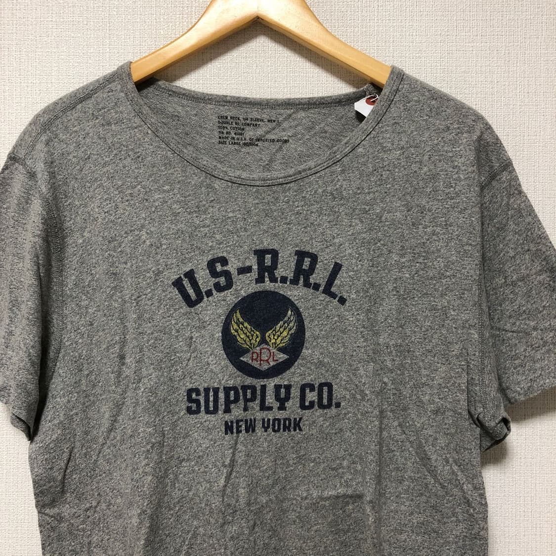 RRL 더블알엘 윙로고 반팔티 상품이미지2