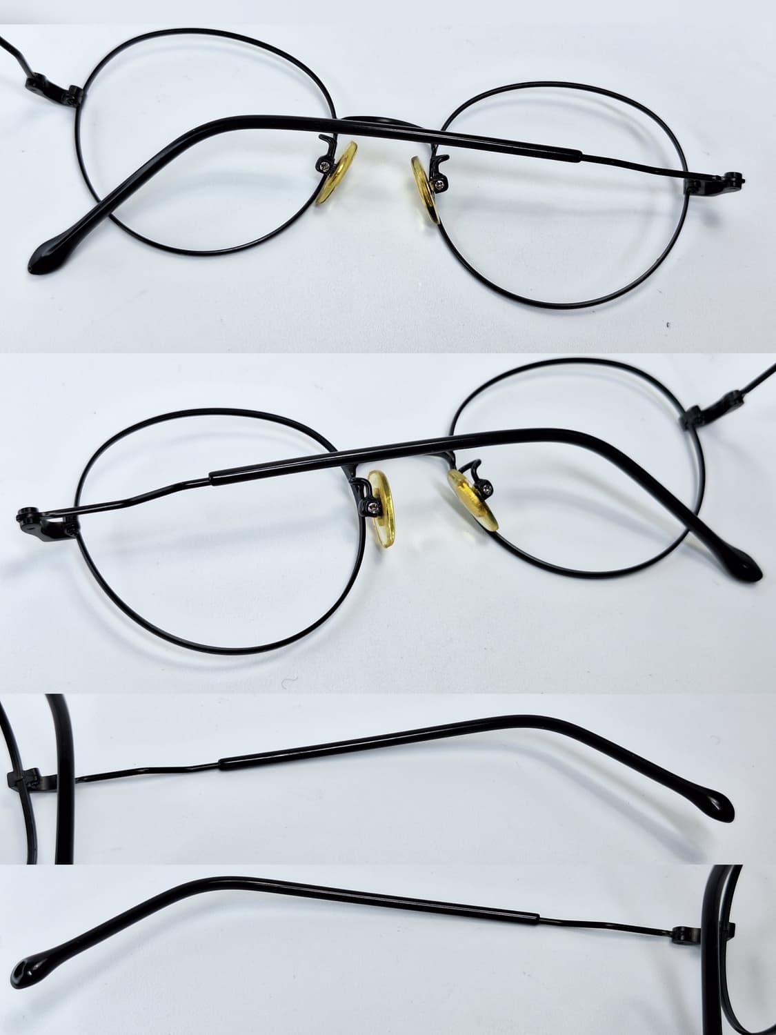 7g 초경량 고탄성 티타늄 라운드 안경테 일본 수입 일제 사바에 y2k  상품이미지7