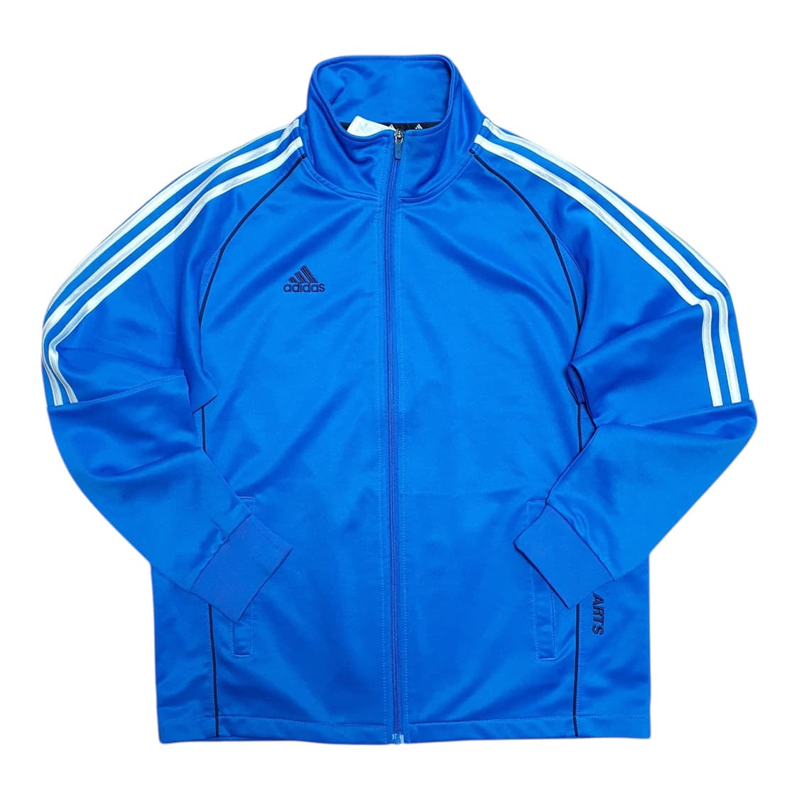 ✨ (바배) 아디다스 실버 삼선 블루 트랙탑 져지 상품이미지1