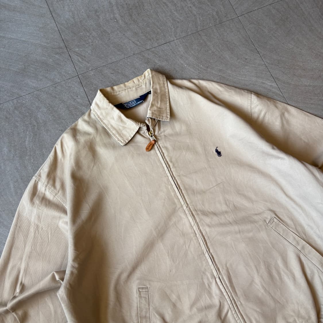 폴로 정품 베이지 스윙톱 자켓 상품이미지2