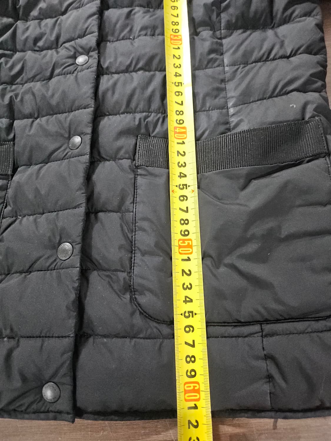 내셔널 지오그래픽 구스다운 블랙 경량패딩 S 상품이미지9