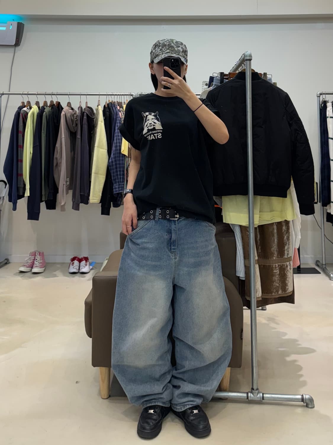 히스테릭 글래머 see no evil 티셔츠  상품이미지5