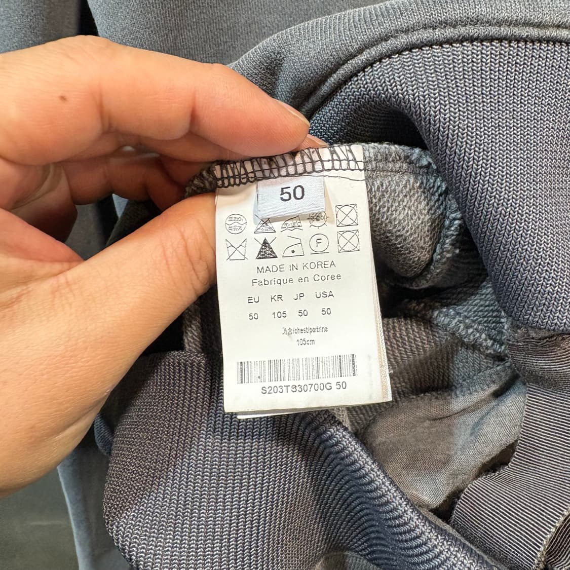 [50] SOLID HOMME 솔리드 옴므 피그먼트 후드티  상품이미지6