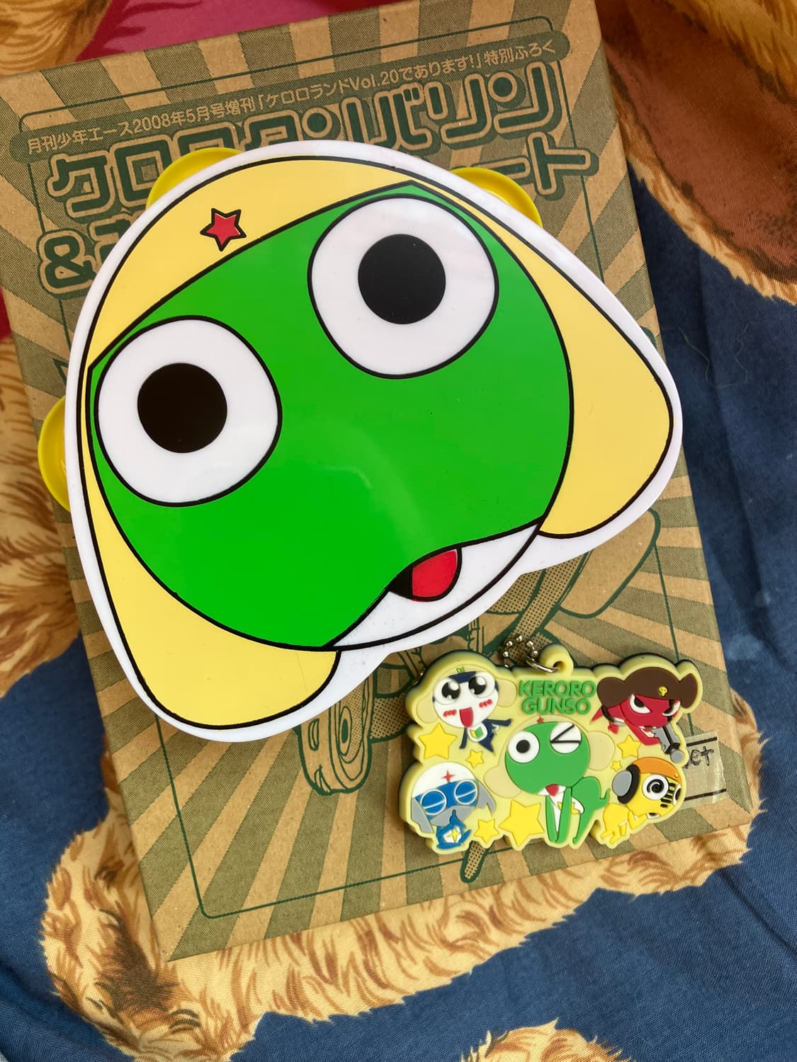 2008년 고전 문구 케로로 탬버린 네임태그 세트 상품이미지3